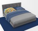 Kansas Sunflowers in Watercolor Standard Pillowcase Lightweight Super Soft Easy Care Decorative Artwork Pillowcase, Standard