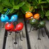 1pc/4pcs, Metal Crafts Creative Ant, Ant Metal Sculpture, Garden Ant Decor, Wall Hanging Decor, Garden Lawn Decor, Indoor Decor